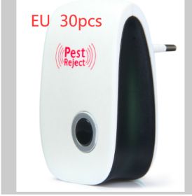 Electronic Ultrasonic Healthy Rechargeble Anti Mosquito Insect Pest Reject Mouse Repellent Repeller Practical Home EUUS Plug (Option: EU-30PCS)