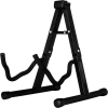 5 CORE Double Guitar Stand Floor Adjustable Heavy Duty A Frame Universal Folding Acoustic Electric Bass Mandolin Banjo Violin Holder Stands For On Sta