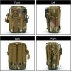Unisex MOLLE Pouch Waist Bag for Outdoor Activities