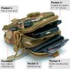 Unisex MOLLE Pouch Waist Bag for Outdoor Activities
